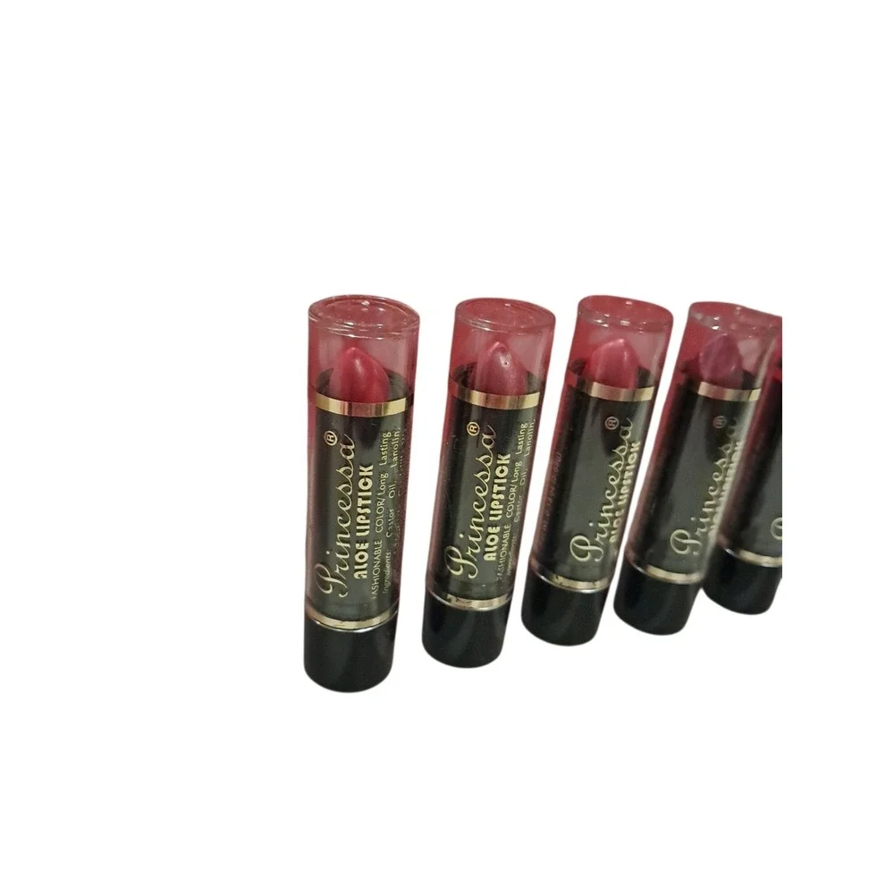 Princessa Aloe Lipstick  Lot Of 5  NEW/Not SEALED ( 1, 2, 6,‎ 10, 12)
